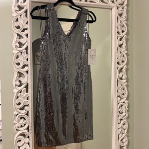 Carmen Valvo sequin dress NWT